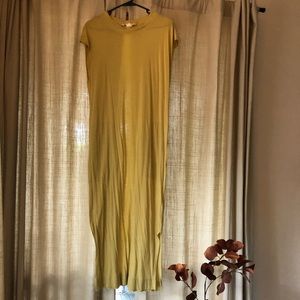 Free People Beach collection midi tee dress